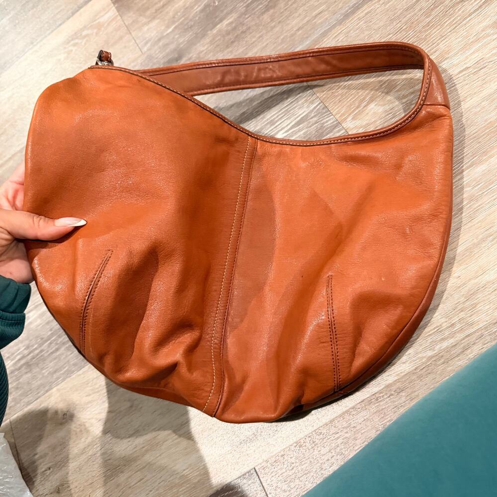 Coach Leather Vintage Brown Shoulder Bag - Picture 3 of 6